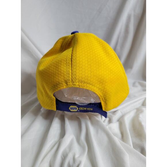 NAPA NASCAR Racing #9 Chase Elliot Cap Yellow and Blue Adjustable Hat - Picture 2 of 7